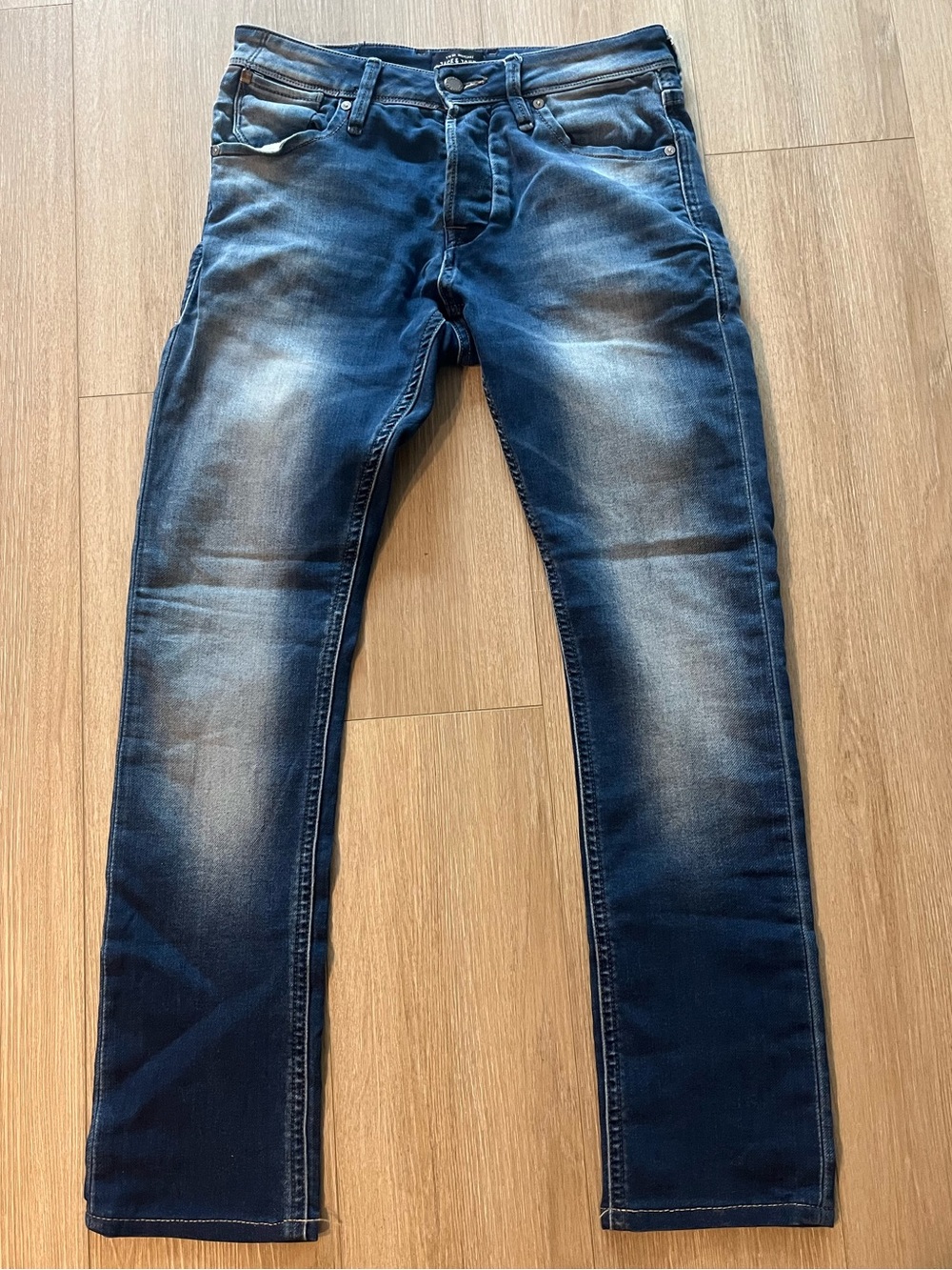 Jack & Jones Faded Blue Jeans